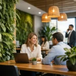 Beneficios del diseño biofílico en empresas