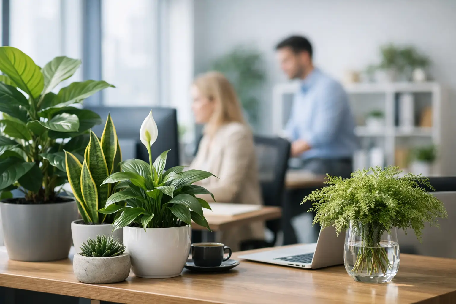 Plantas de interior para oficinas que sí funcionan