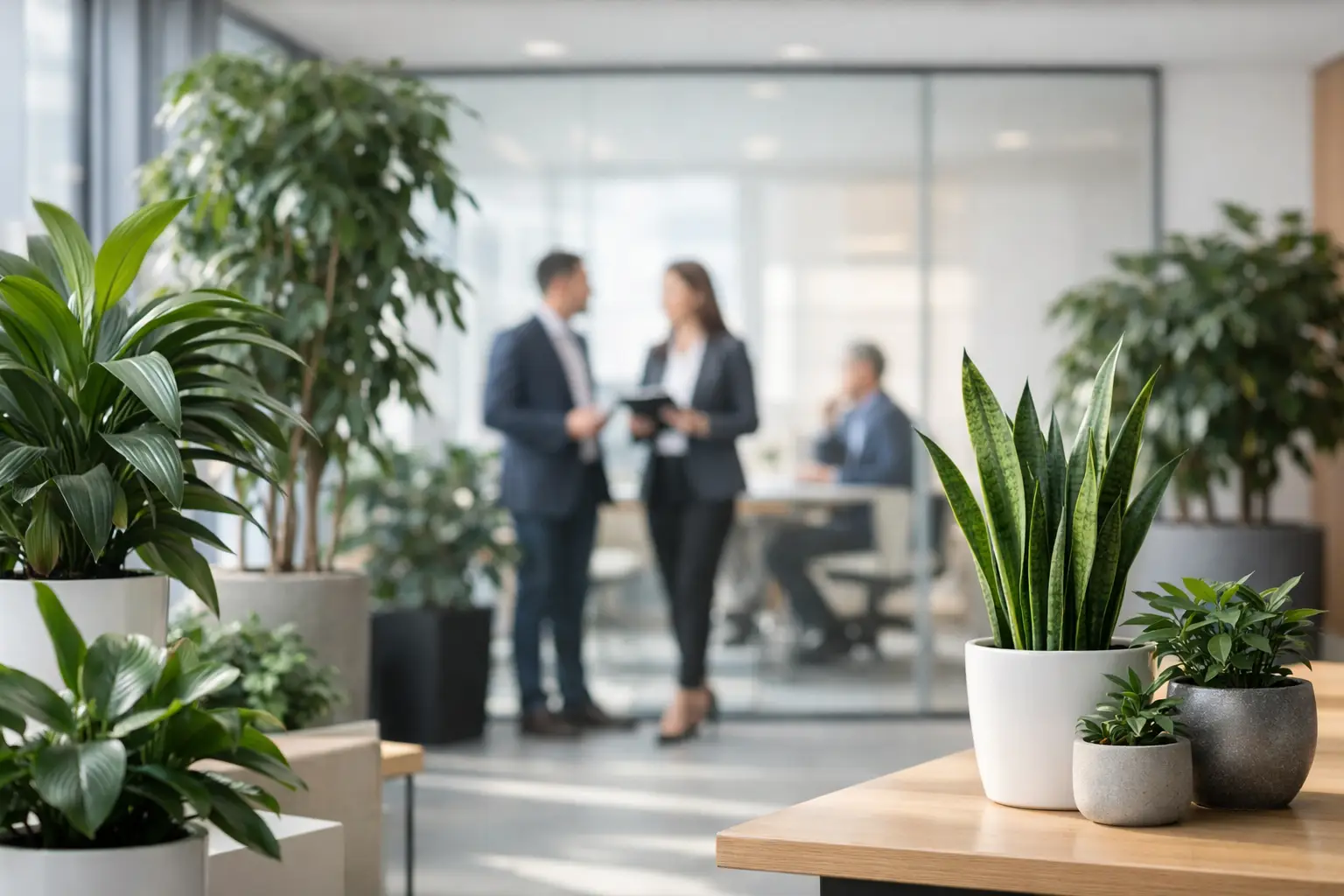 Servicio de plantas corporativas para empresas
