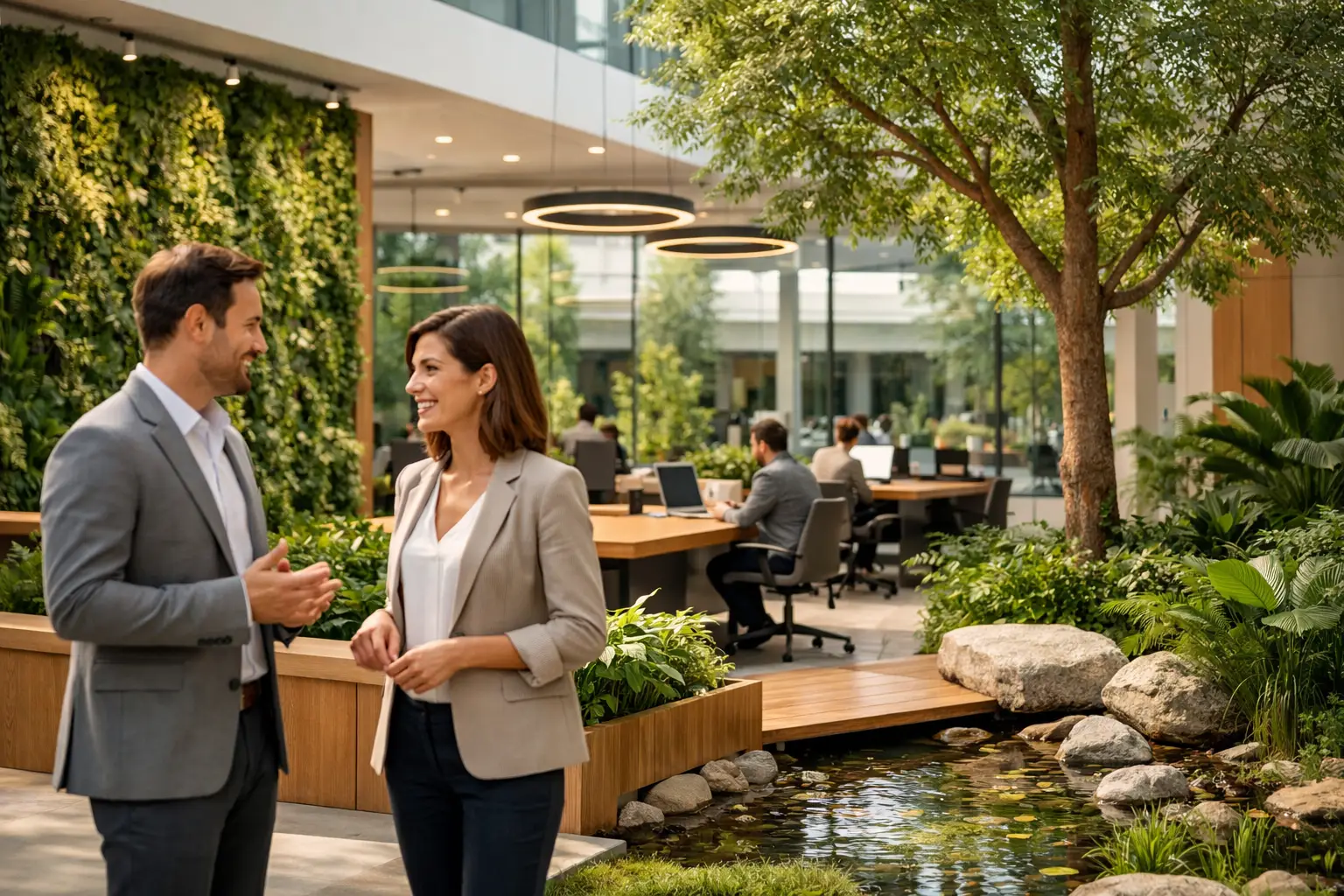 Arquitectura biofílica para empresas que cuidan