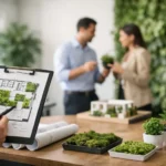Cómo planificar una instalación vegetal corporativa