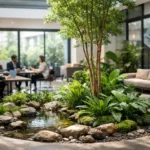 Jardines interiores para espacios de trabajo
